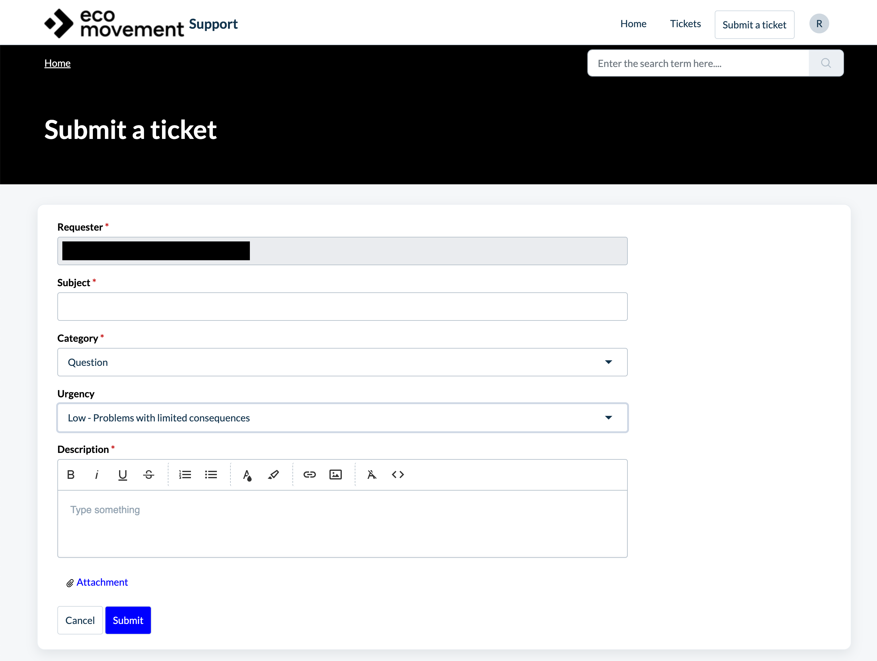 Submit A Ticket Documentation   Submit A Ticket 